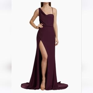 Vera Wang Bridal collection wine colored size 8 formal dress